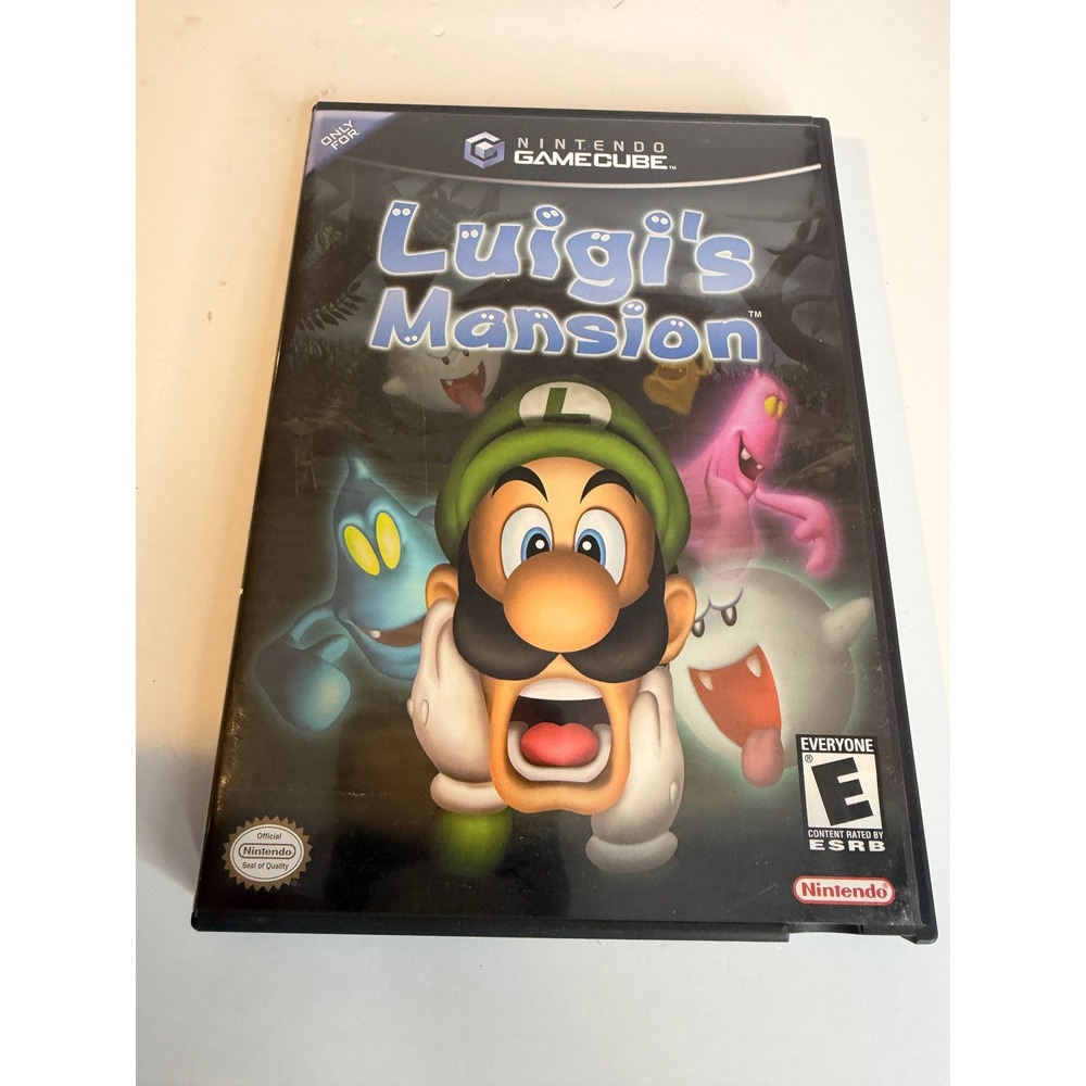 Nintendo GameCube Luigi's Mansion Complete CIB Tested Authentic EUC